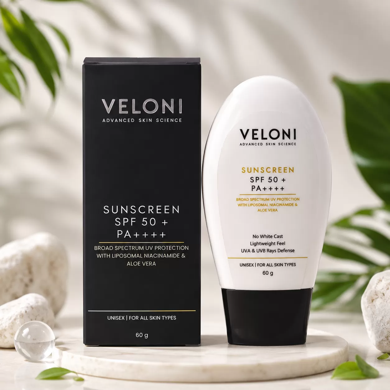 VELONI Sunscreen SPF 50 PA++++
