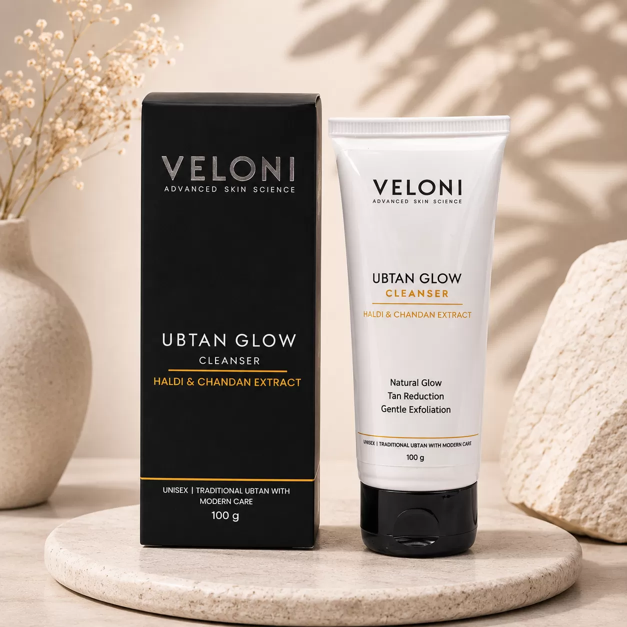 VELONI Ubtan Glow Cleanser